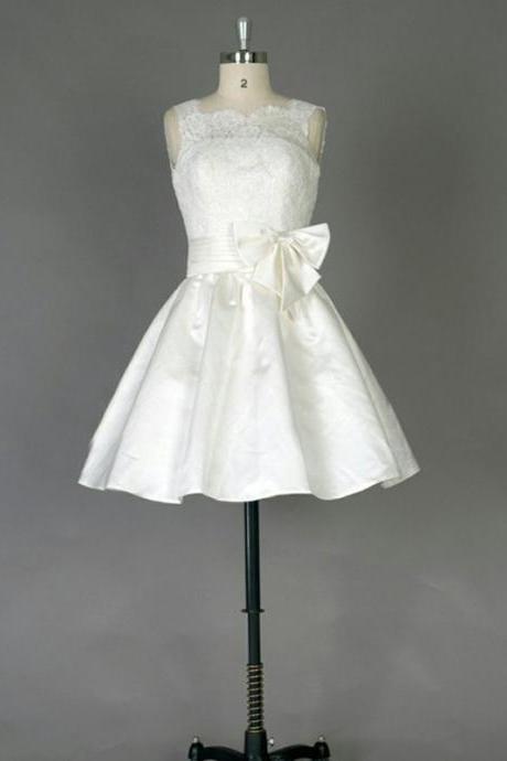 short white ball gown